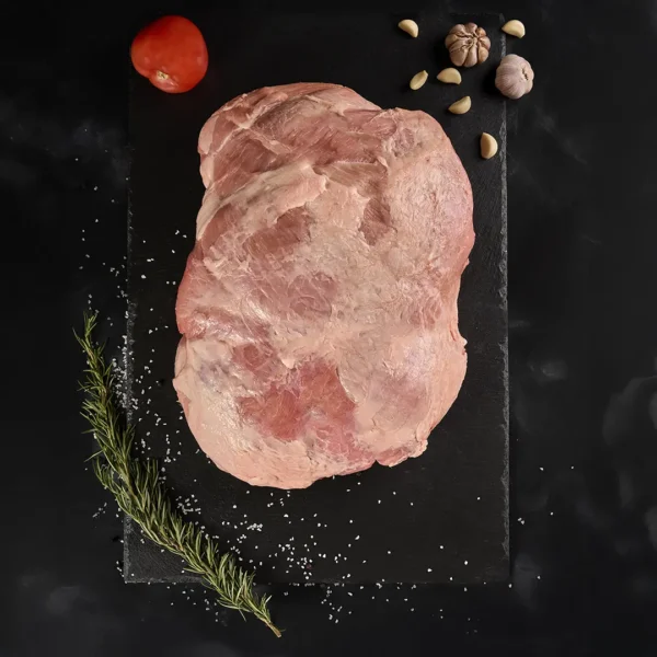 Pernil sin hueso y sin piel de cerdo