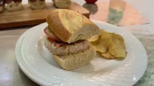 Sandwich de lomo de cerdo